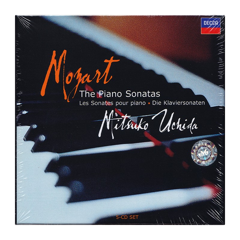 莫扎特 钢琴奏鸣曲全集 5CD 内田光子 4683562 进口CD碟