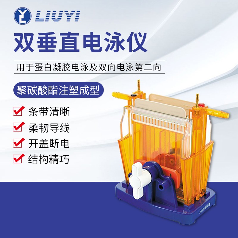 南北仪器 双垂直电泳仪实验室蛋白凝胶电泳槽 dycz-24a 双垂直电泳仪