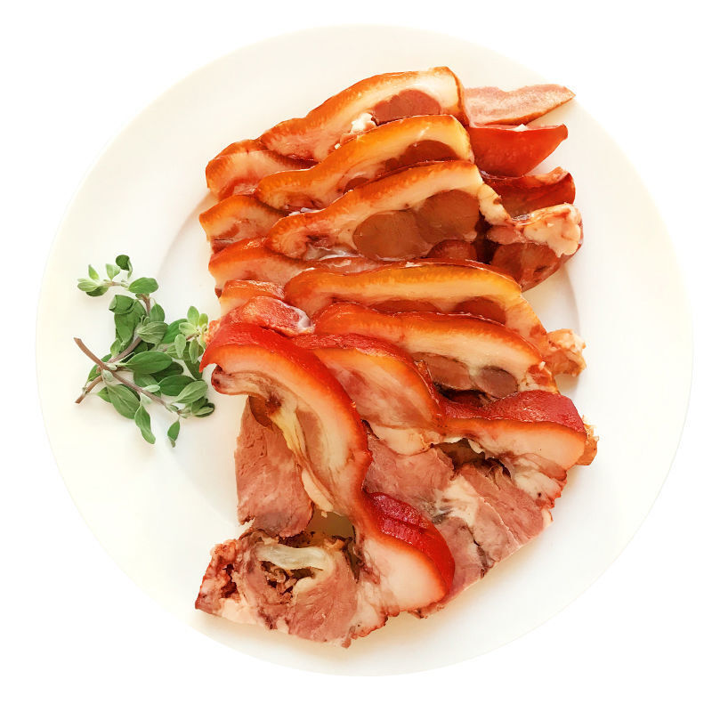 熟食酱香卤猪头肉咔芙滋熟食土猪肉五香猪头肉真空包装即食卤肉 五香