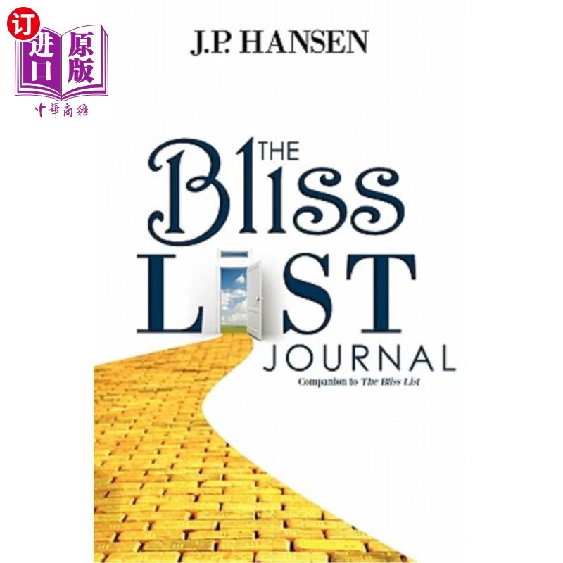 海外直订the bliss list journal: companion to the bliss list 幸福