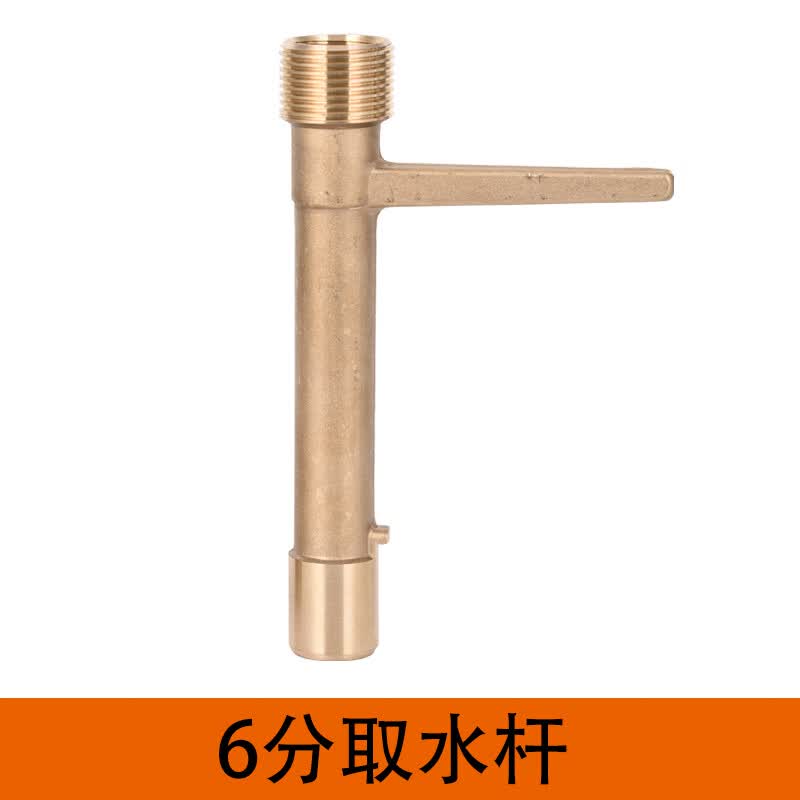 浇水管4 6分草坪园林铜取水器快速取水阀插杆绿化水管地接头洒水 6分
