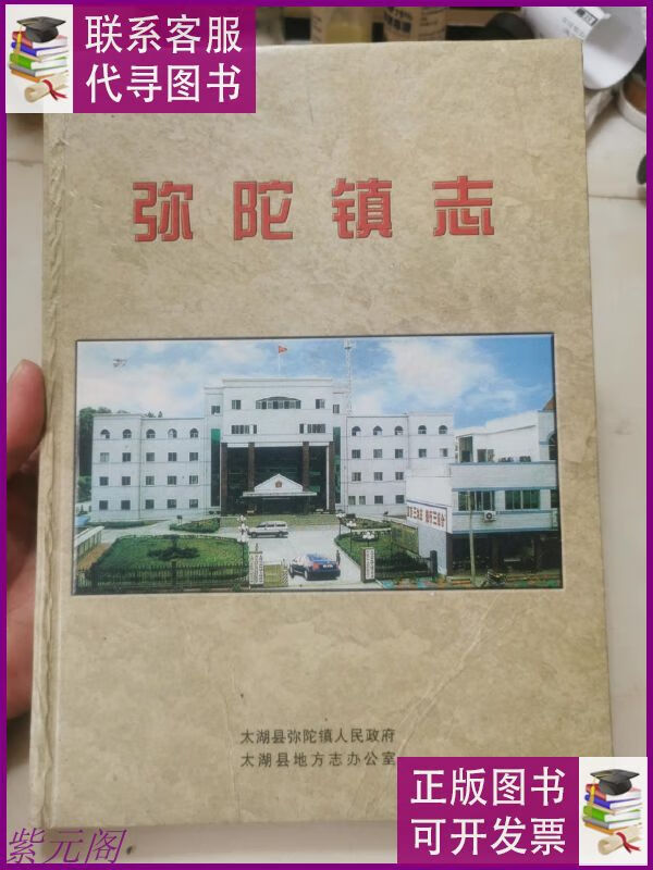 弥陀镇志 太湖县地方志办公室二手9成新