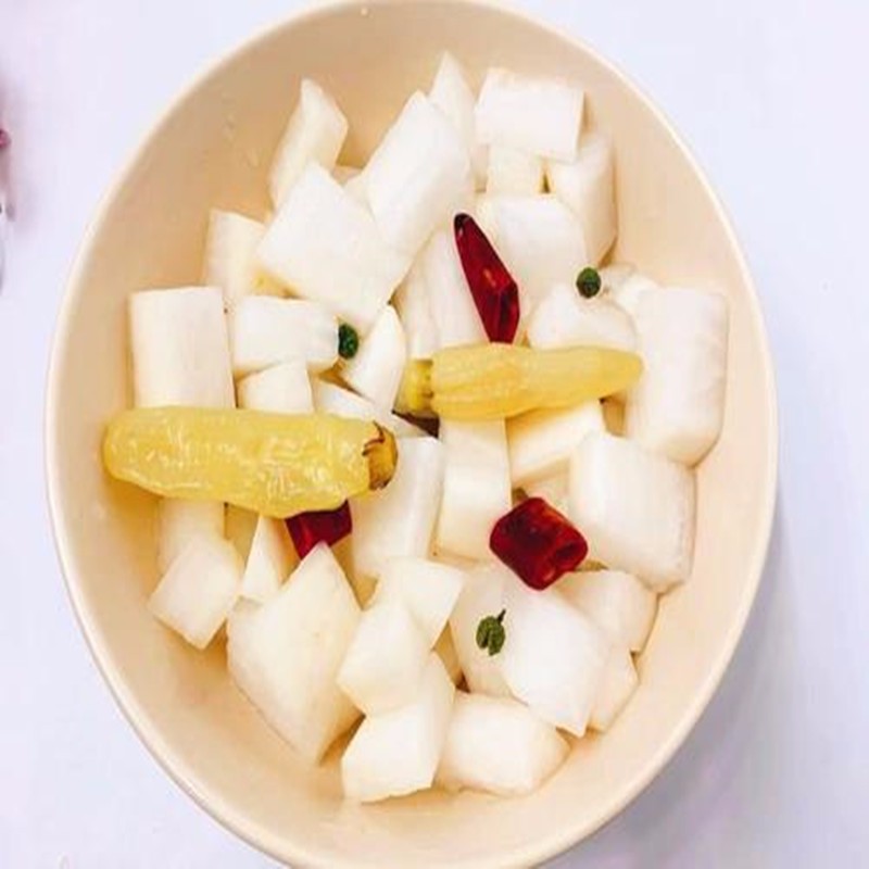 500g泡菜酸辣四川农家自制湖南特产腌泡萝卜酸甜下饭泡椒萝卜条酸萝卜