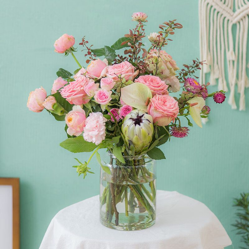 云选花礼订阅鲜花奢享季度12束周六收花高端混合家庭鲜花送女朋友企业