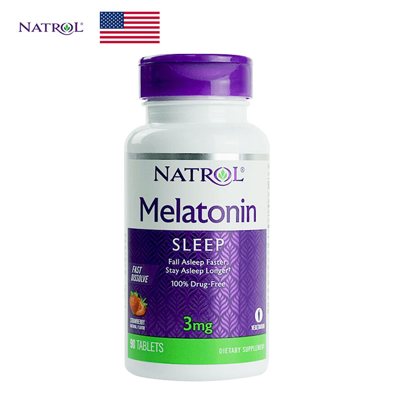 褪黑素改善睡眠质量，Natrol美国纳妥的Melatonin睡眠片值得尝试