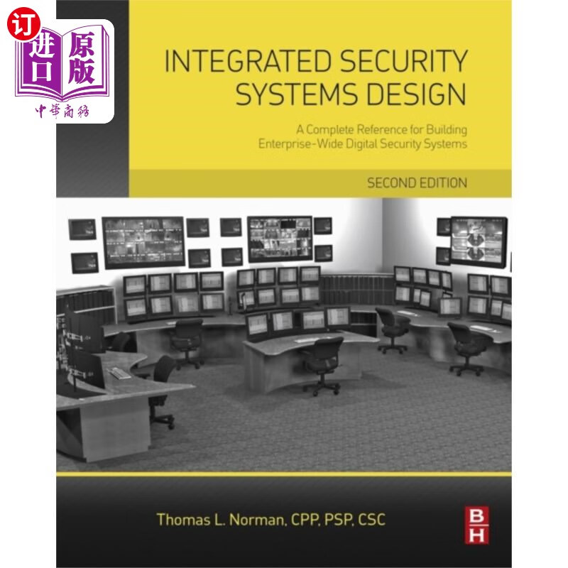 海外直订integrated security systems design 综合安全系统设计