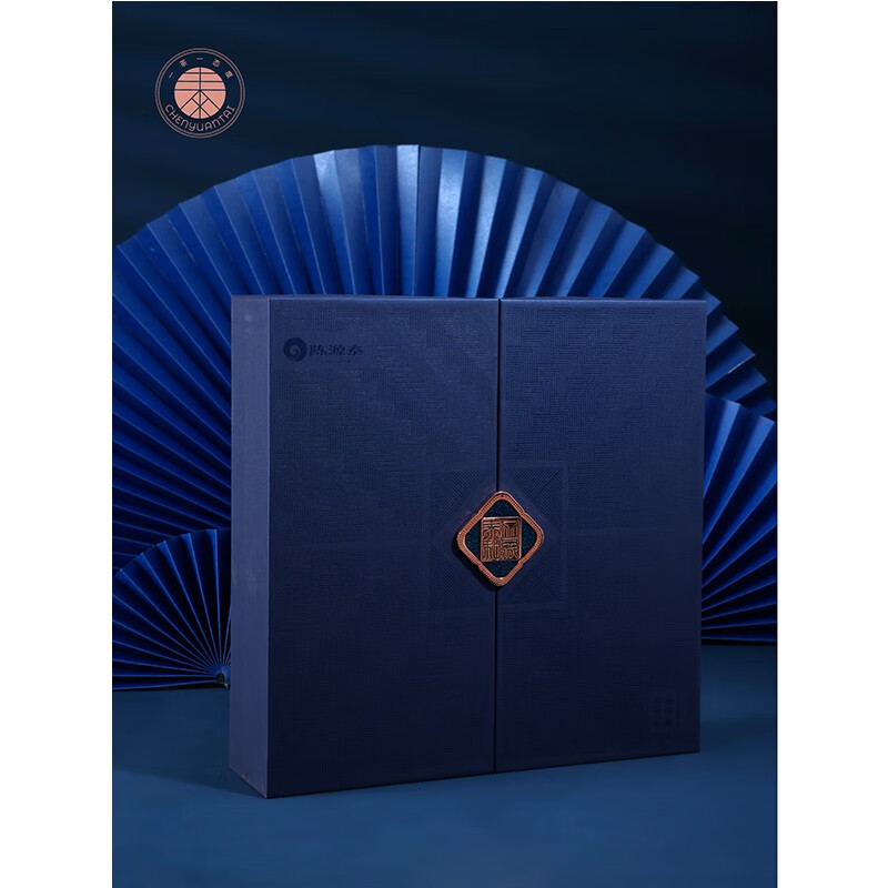 陈源泰 福鼎白茶2017年紧压白牡丹(四象泰和) 360g/盒  礼盒装 2017年