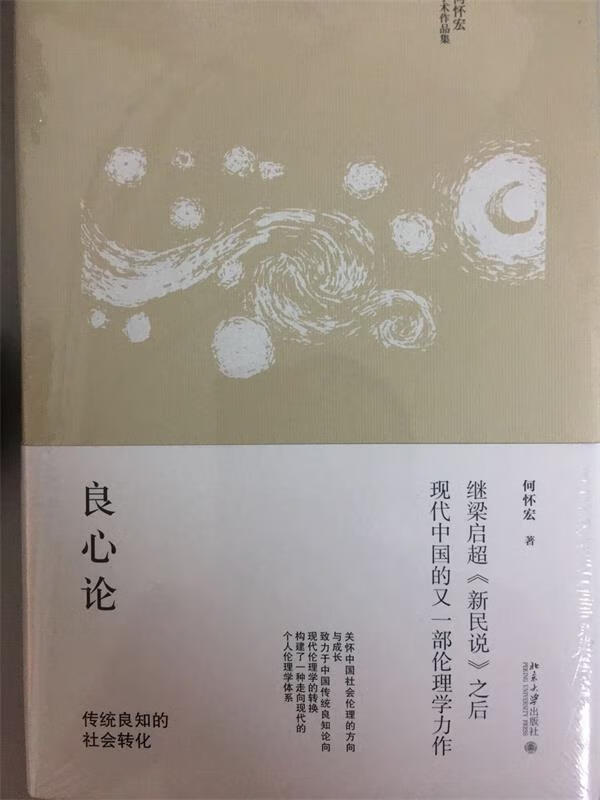 【正版包邮】良心论传统良知的社会转化何怀宏北京大学出版社