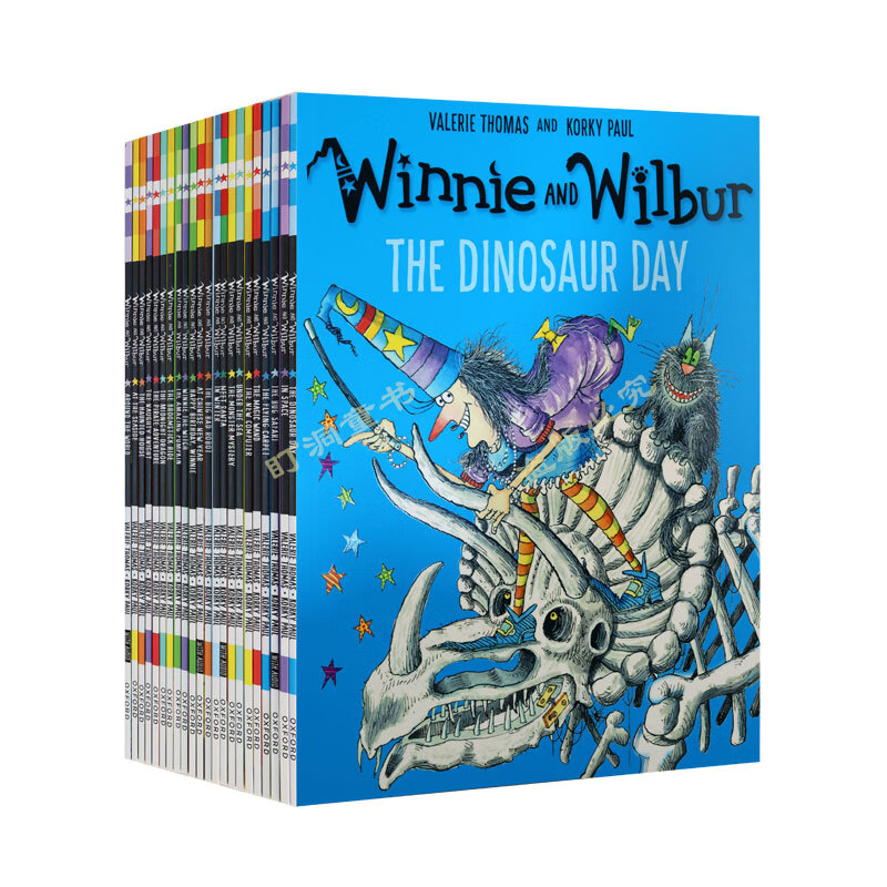 【可点读进口原版正品】女巫温妮 英文原版礼盒版22册 女巫魔法棒图画故事绘本