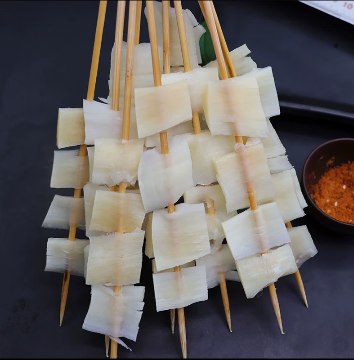 果亦橙牛板筋串速冻牛板筋牛肉筋牛蹄筋牛筋烧烤半成品食材 30串【1包