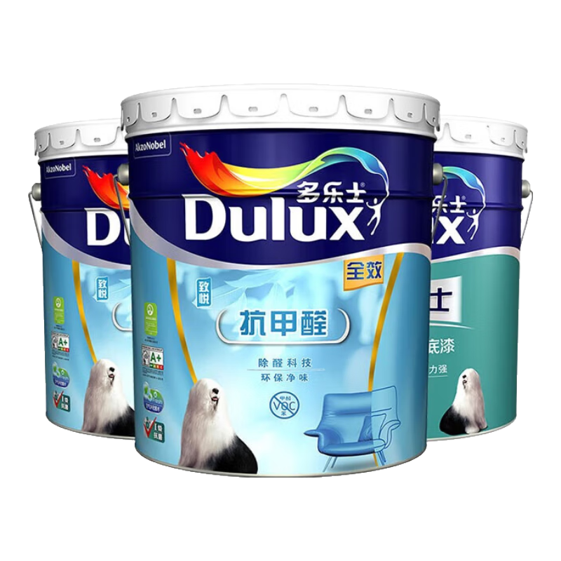 ����ʿ��Dulux���齺�����ÿ���ȩȫЧ������ǽ���� ��ù����Ϳ�ϰ�ɫǽ���� A999 ��װ �ɵ�ɫ�������˻��� 45L*1�� 1444Ԫ