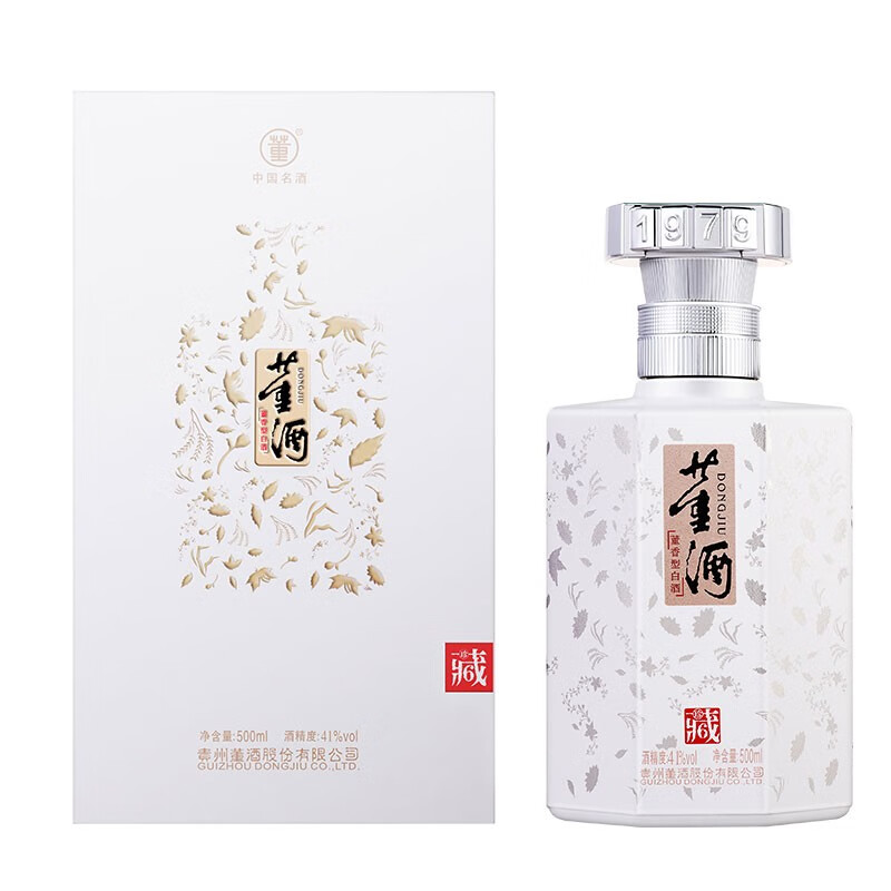 董酒41度500ml 珍藏6 董香型白酒纯粮固态酿造高度白酒商务宴请送礼