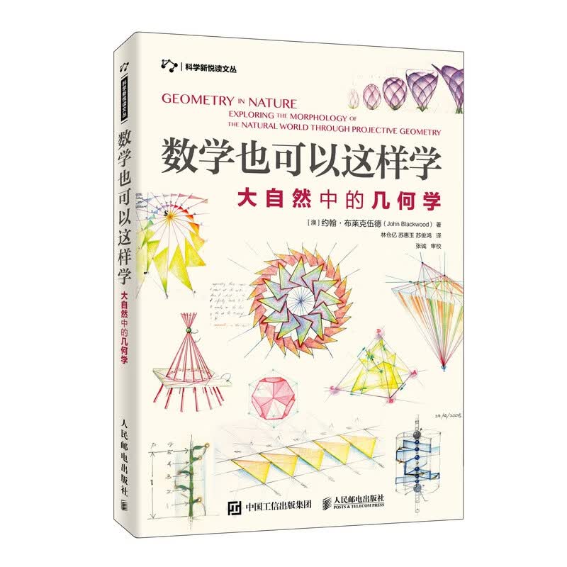 数学也可以这样学 大自然中的几何学学习与生活经验的联结数学与生活数学女孩科普读物书籍几何原本解析微