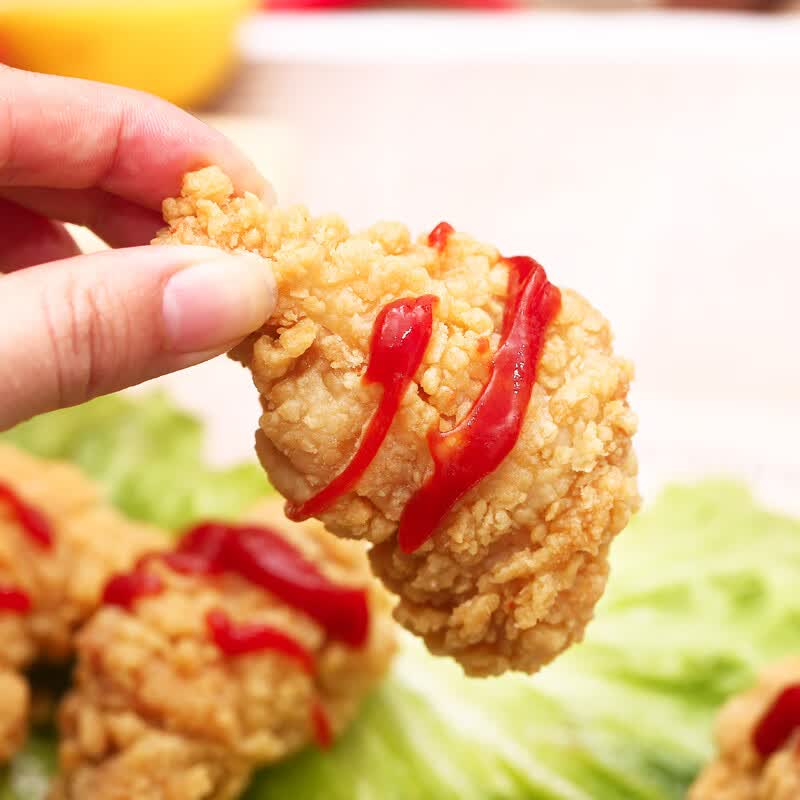 夏星（xiaxing）脆皮炸鸡2斤香脆翅根吮指鸡块裹粉鸡肉冷冻半成品空气炸锅食材 炸鸡翅1kg（500g*2袋）【炸鸡】