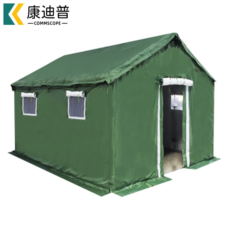 1m帆布工程工地施工民用养蜂户外应急救灾加棉帐篷 a型升级款住4人