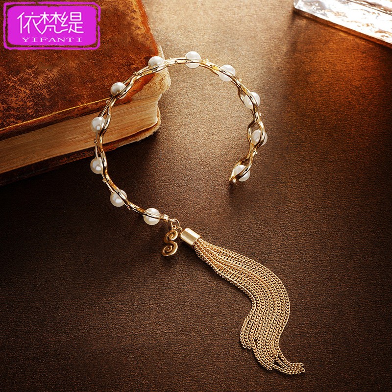 伊梵缇复古流苏手链女手饰小众设计感波斯公主新款送女友生日礼物