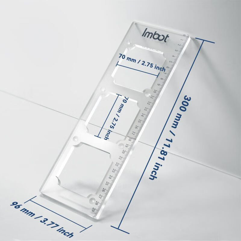 梦茜儿插座开孔神器模具开关插座开孔模具86盒开槽模板底盒线盒开孔