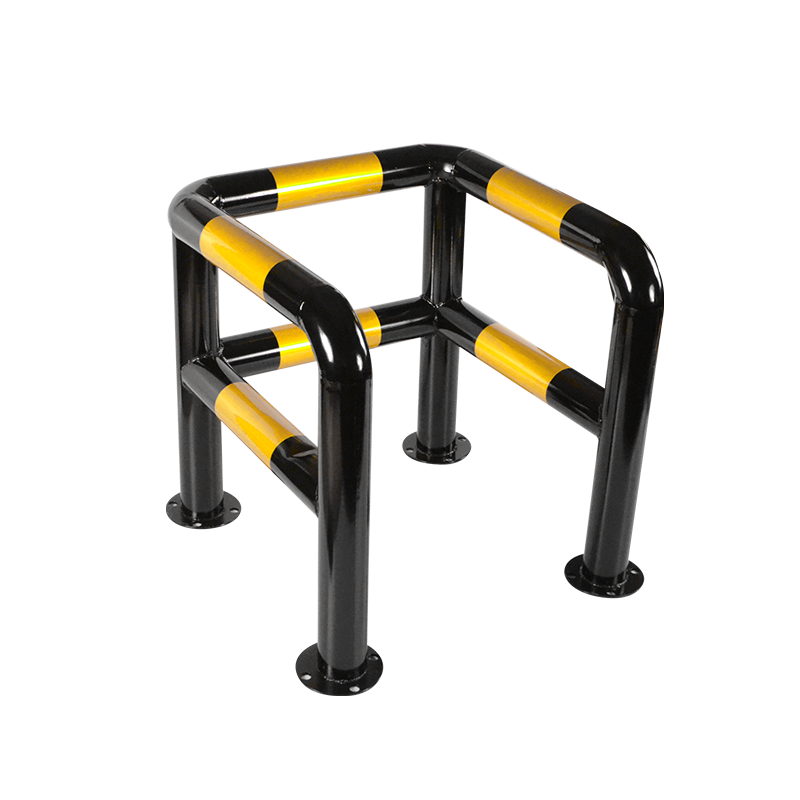 消防栓护栏防撞柱水泥承重柱墙角转角隔离广告柱反光直角护栏 l型76*