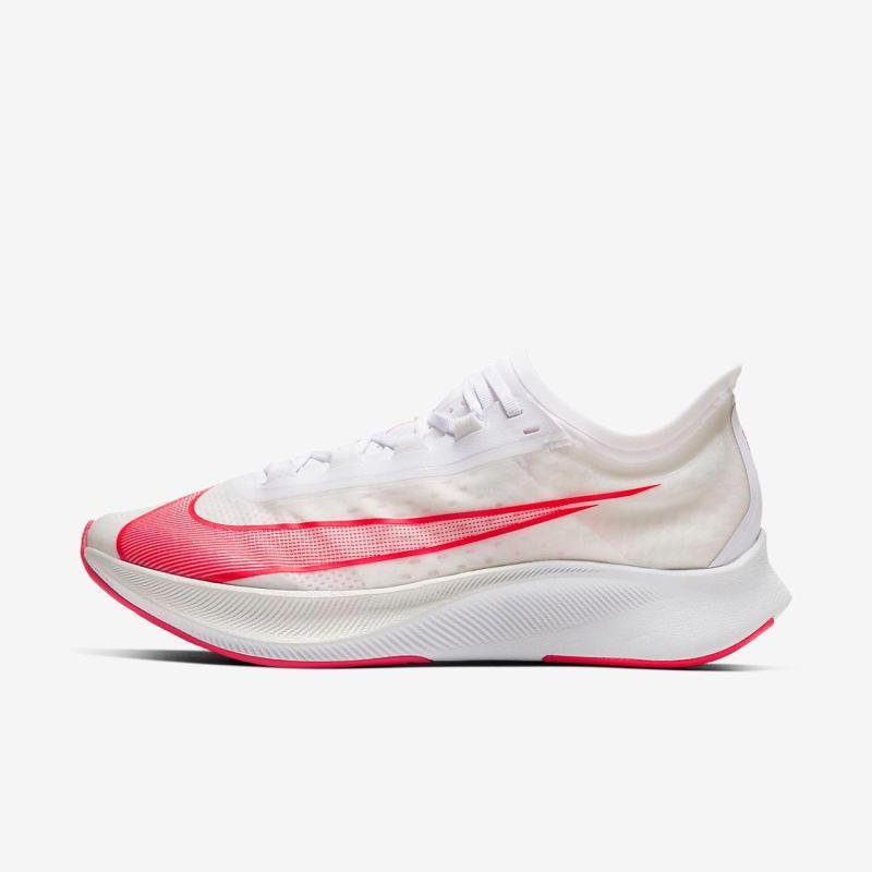 耐克nike男鞋轻巧缓冲长跑鞋zoom fly 3运动鞋at8240