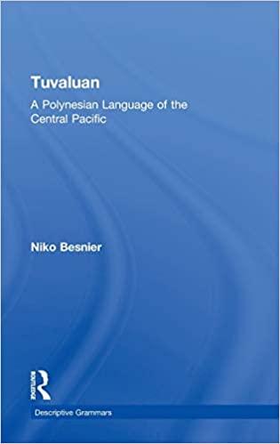 预订 Tuvaluan: A Polynesian Language of the Central
