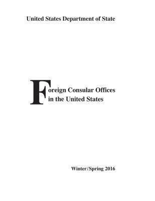 预订foreign consular offices in the united states: winter/spring
