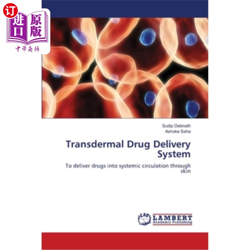 海外直订医药图书transdermal drug delivery system 透皮给药系统