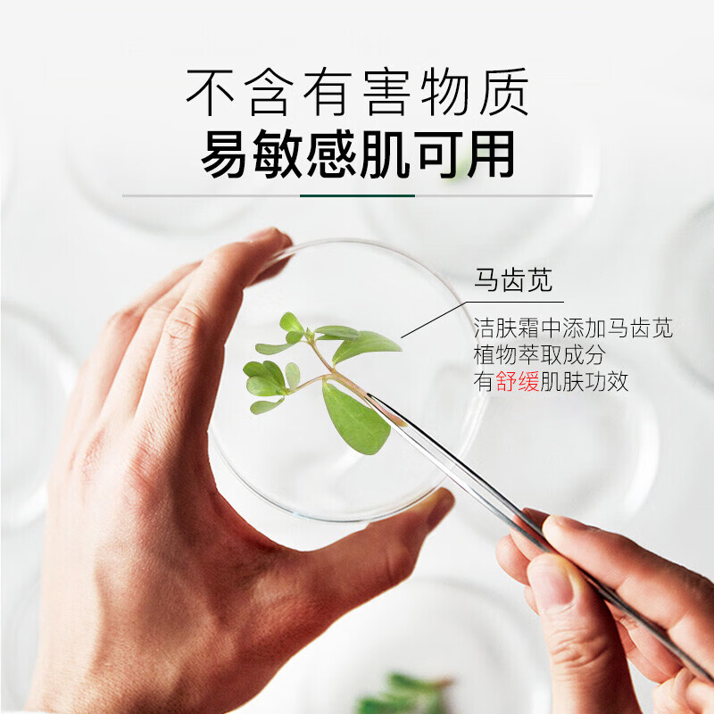 野菜清洁霜面部深层清洁毛孔面部清洁膏脸部按摩膏洁肤霜污垢 【大容量定制款】240g