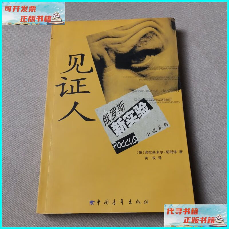 【二手9成新】见证人 中国青年出版社