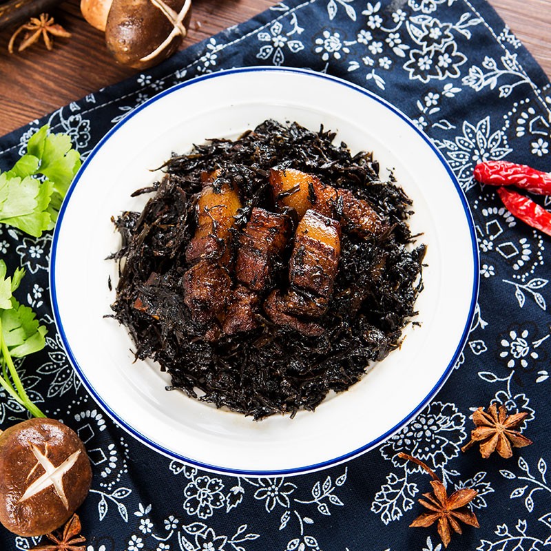 知味观中华干菜焖肉200克杭州特产伴手礼梅菜扣肉下酒菜熟食美食 干菜