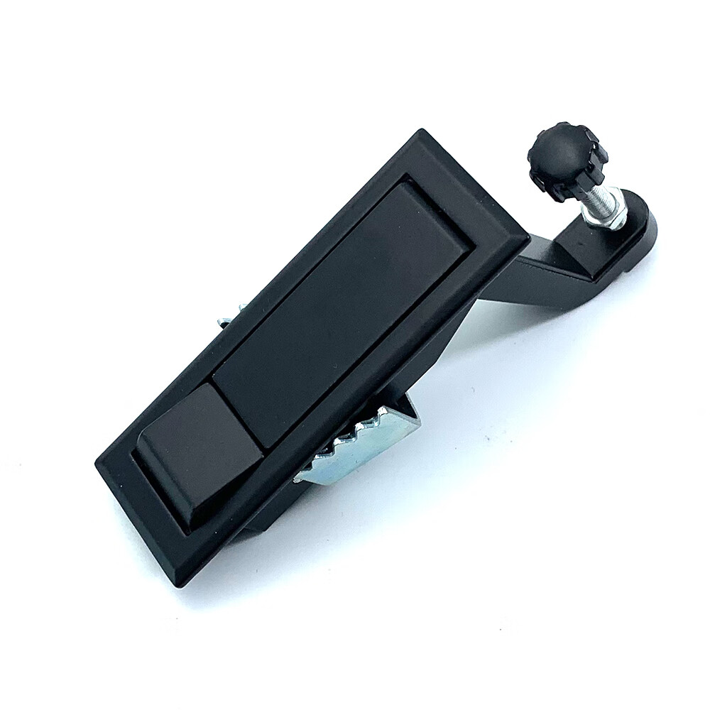 米囹平面锁弹跳锁按压锁配电箱机柜门锁空压机锁开关柜门锁工业柜锁