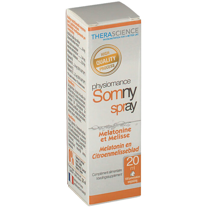 THERASCIENCE somnyspray 法国喷雾佳眠喷雾帮退褪黑素难眠 褪黑素难眠