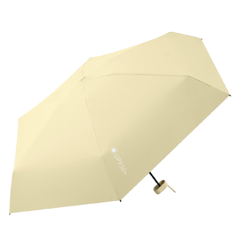 美度（MAYDU）防晒遮阳伞防紫外线女折叠雨伞两用加大加固防风太阳伞M6113 扁伞-星空灰