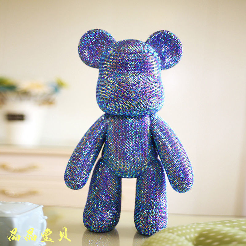 【精选好礼】手工钻石小熊暴爆力熊贴粘钻工艺礼品贴钻暴燥熊材料包
