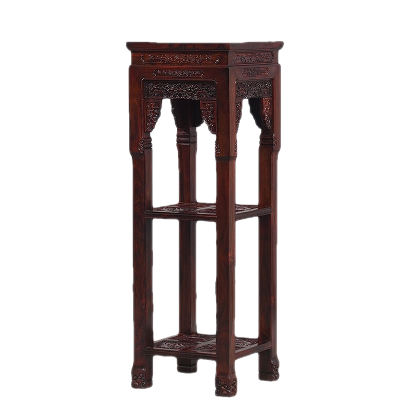 一舍 红木家具印尼黑酸枝(学名:阔叶黄檀)中堂六件套条案明清仿古中式供桌农村别墅客厅家用实木家具 3.0六件套(豪华加大款) 默认1