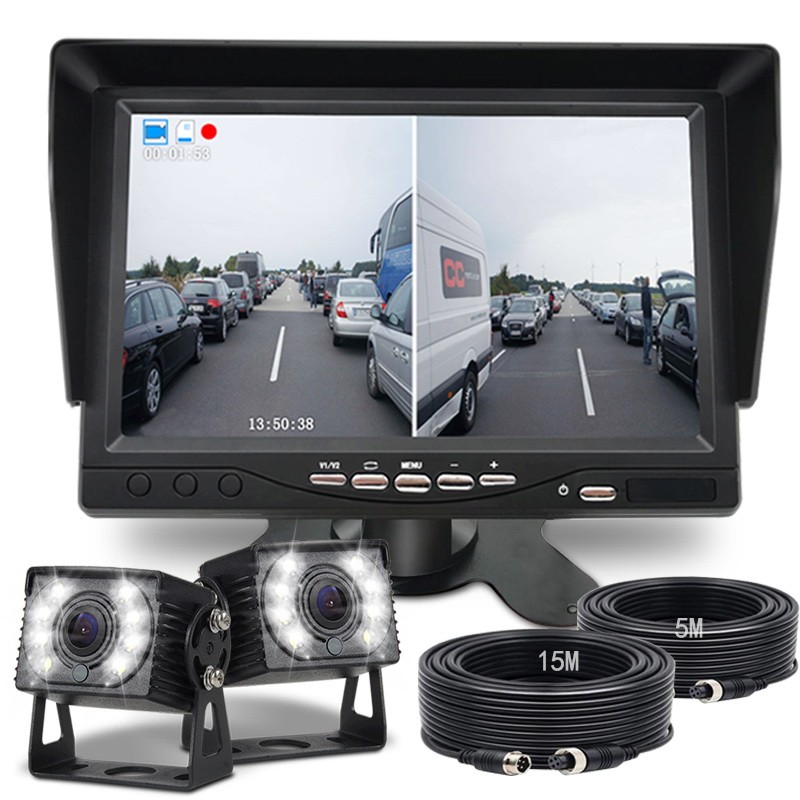 客货车超高清记录仪24v倒车摄像头影像摄影头大巴皮卡拖房车全景监控