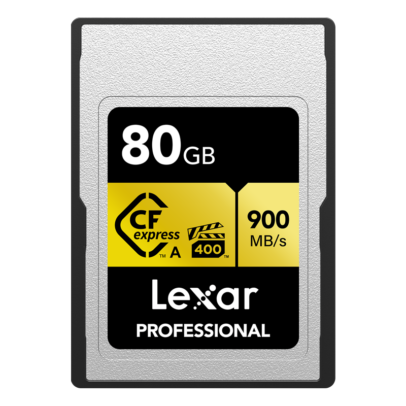 Lexar 雷克沙 GOLD系列 LCAGOLD080G-RNENC CF存储卡 80GB（900MB/s）