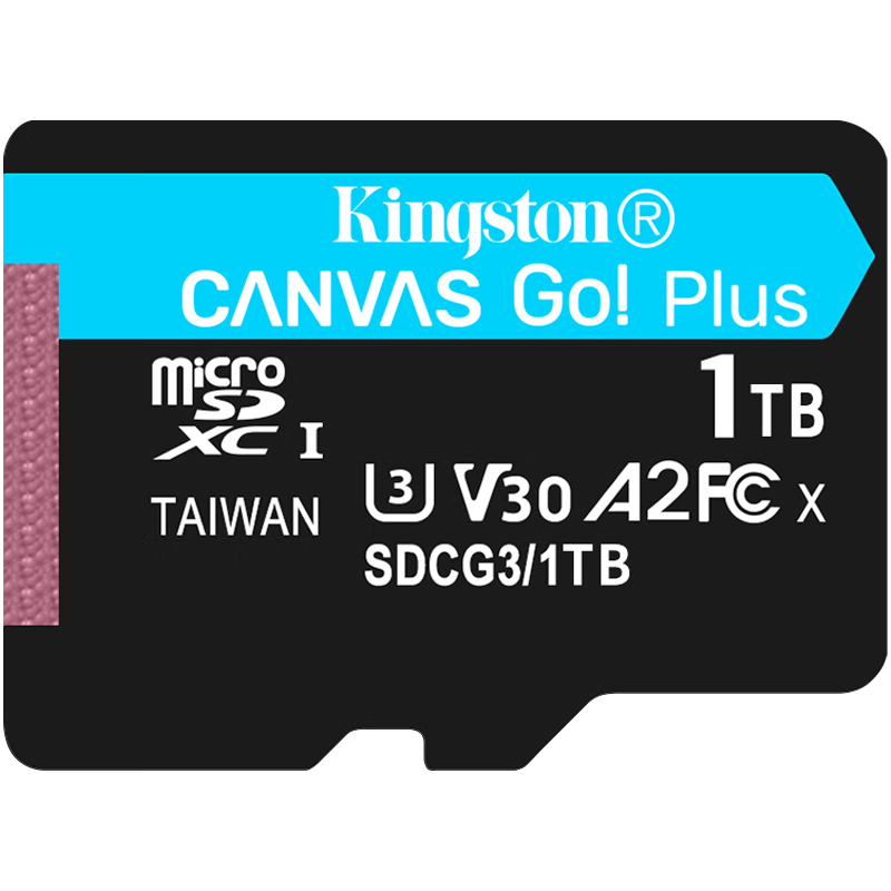 Kingston TFڴ濨 1TB U3 V30 A2 4K 170MB/sʵ599Ԫ