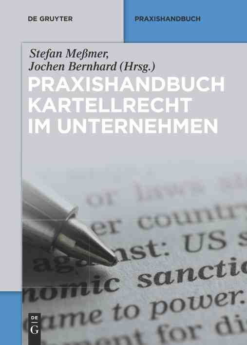 预售 按需印刷 praxishandbuch kartellrecht im unternehmen
