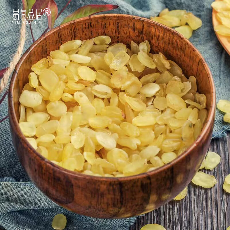 易茗金居桃胶+雪燕+皂角米 滋补养颜组合 雪燕150g+桃胶200g+皂角米200g 桃胶雪燕皂角米各1罐 共 550g*3罐