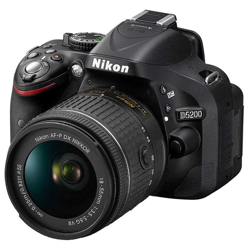 尼康/Nikon D5200 D5300 D5500 D5600 二手单反相机学生新手入门级数码相机 D5200（18-55mm )套机 95新