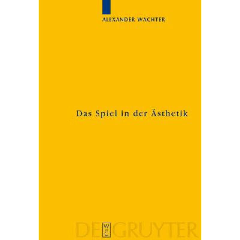 spiel,inane 预订 das spiel in der asthetik: systematische ube.