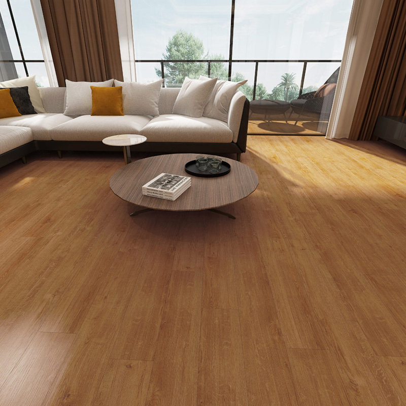 多米阳光spc锁扣石塑地板卡扣式无醛环保家用商用耐磨防水防火pvc木纹