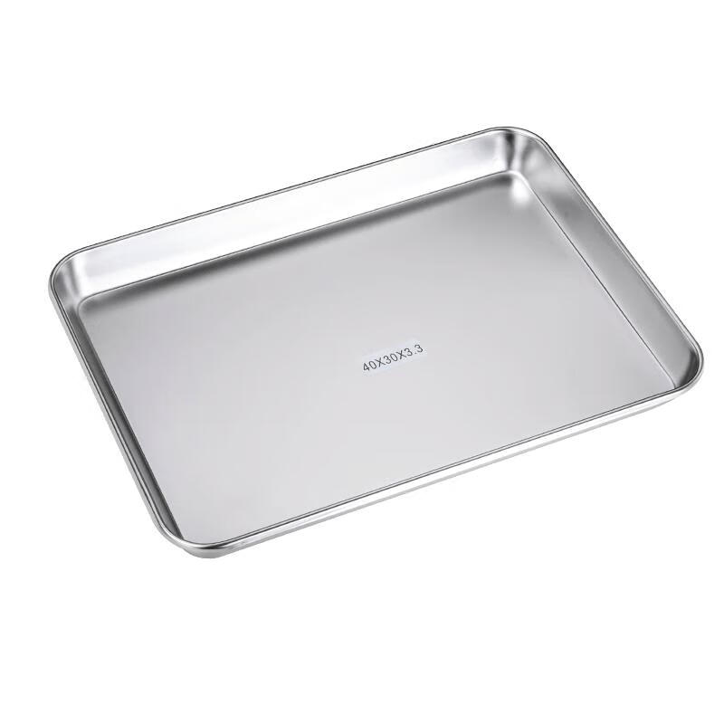 304不锈钢治疗盘防碘方盘器械消毒护士器皿手术托盘牙科浅盘 普通款27