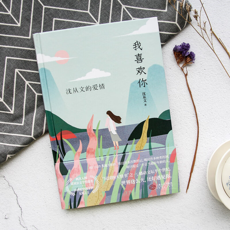 正版 我喜欢你沈从文的爱情 锁线精装民国四大情书之一世界这么大还好