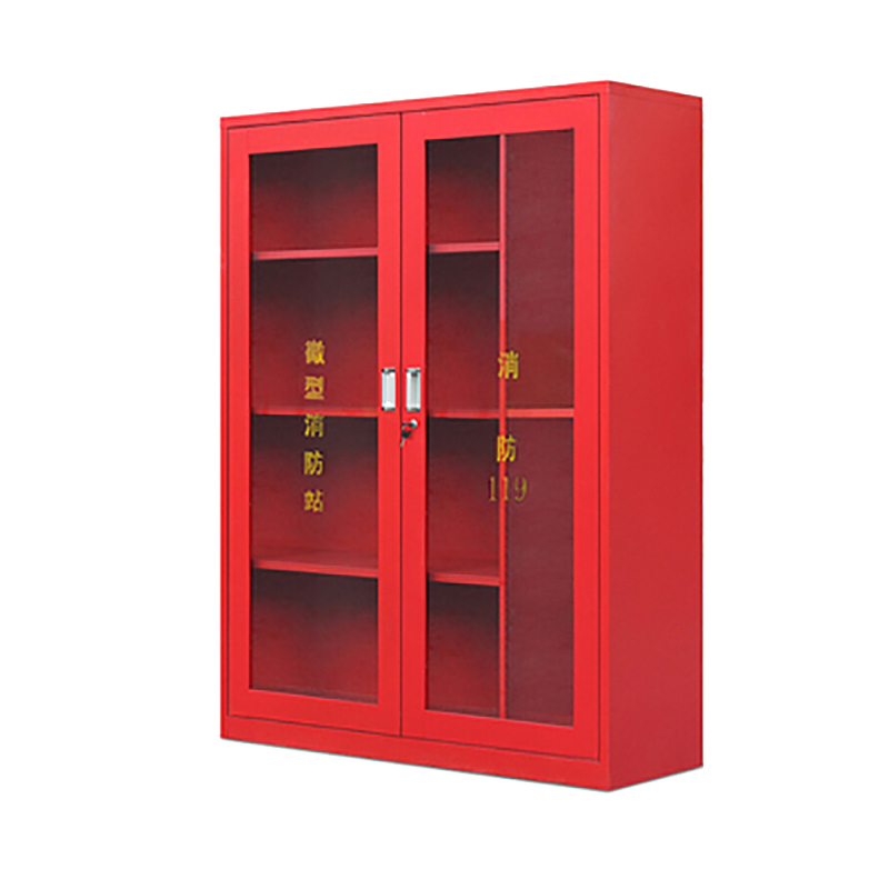 AEY 金属消防柜应急安全设备器材箱消防站微型消防箱工具柜(不含消防器材)