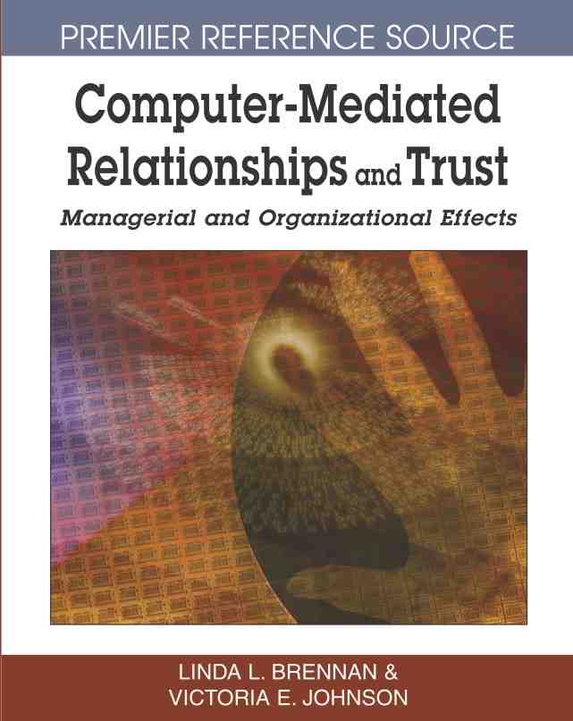 预售 按需印刷 computer mediated relationships and trust