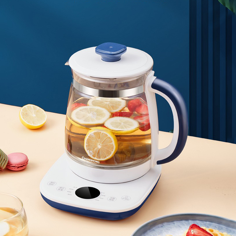 长虹changhong养生壶煮茶器煮茶壶电水壶烧水壶电热水壶加厚玻璃煮