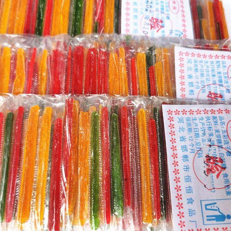 食芳溢牙签糖粘牙糖帘子糖黏牙糖连子糖麦芽糖太阳糖80后怀旧小零食