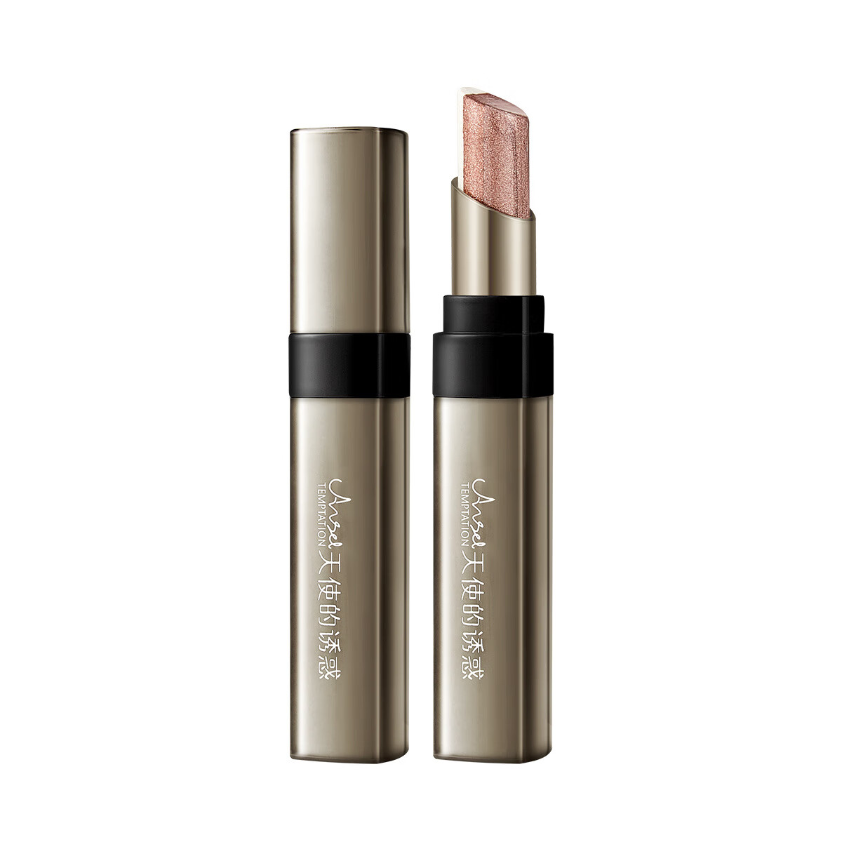 AGAG灿若繁星一抹渐变三色眼影棒懒人新手一抹成妆持妆眼影送女神节礼 04#细闪橘咖