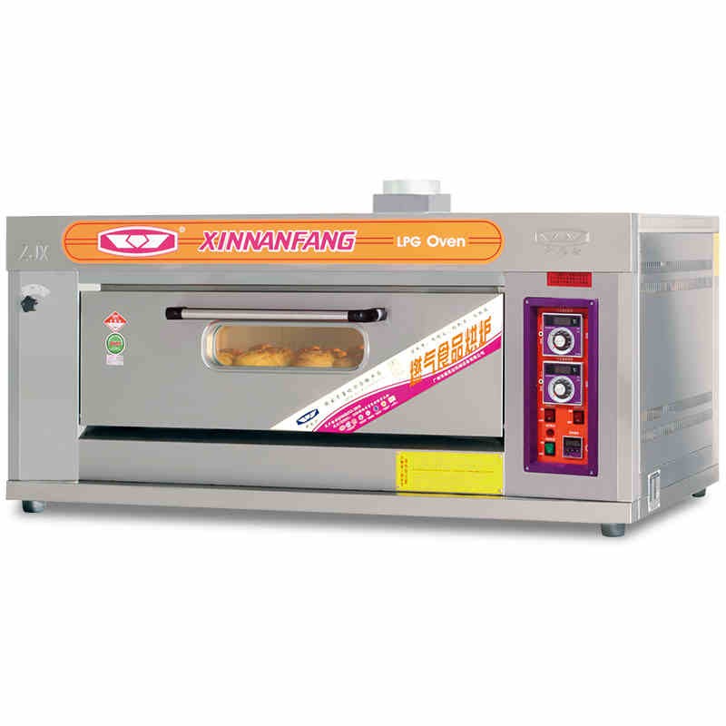新南方燃气烤箱/商用20a一层两盘燃气烤箱大容量月饼蛋糕烧饼炉